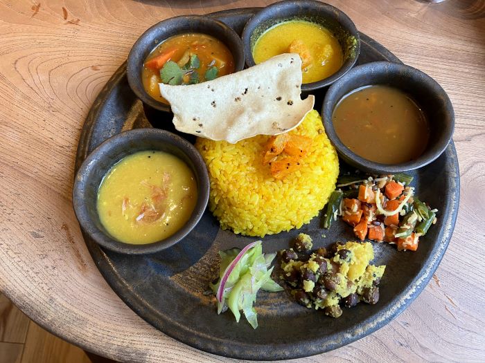 京都 ガラムマサラのミールス